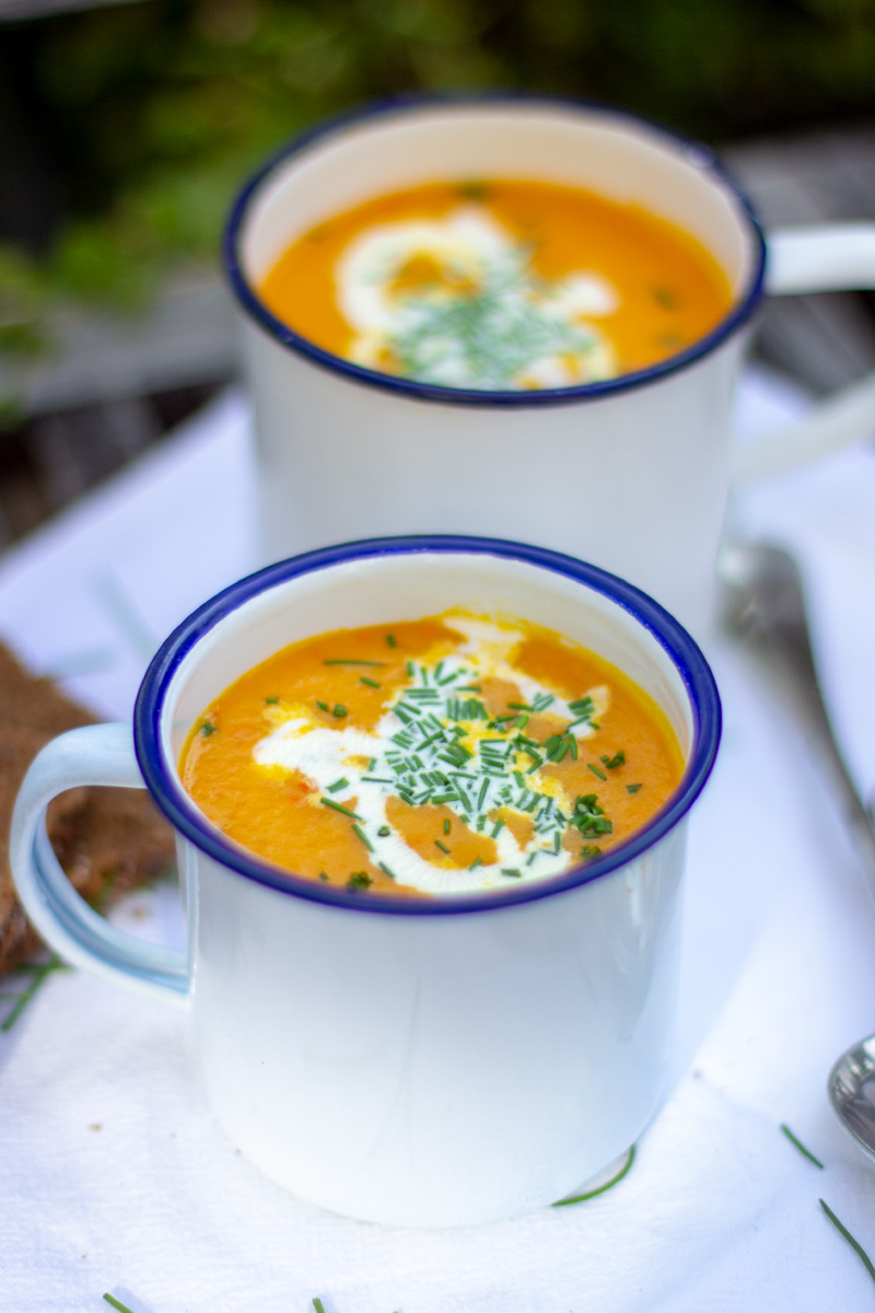 Klassische Kürbissuppe - das perfekte Rezept für kalte Herbsttage