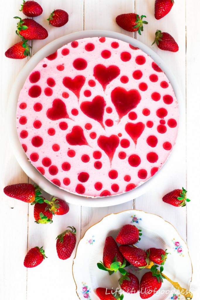 Herziger Erdbeer-Joghurt-Kuchen