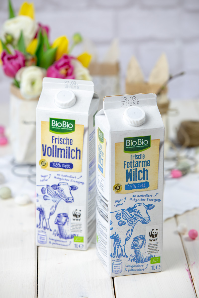 Milchtüten-Upcycling: Ostergeschenke und Osterdeko mit BioBio