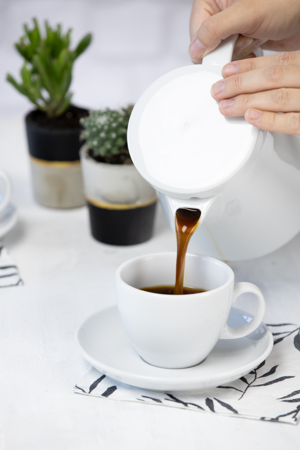 DIY Beton-Pflanztöpfe aus Kaffeebechern mit Gala Nr. 1