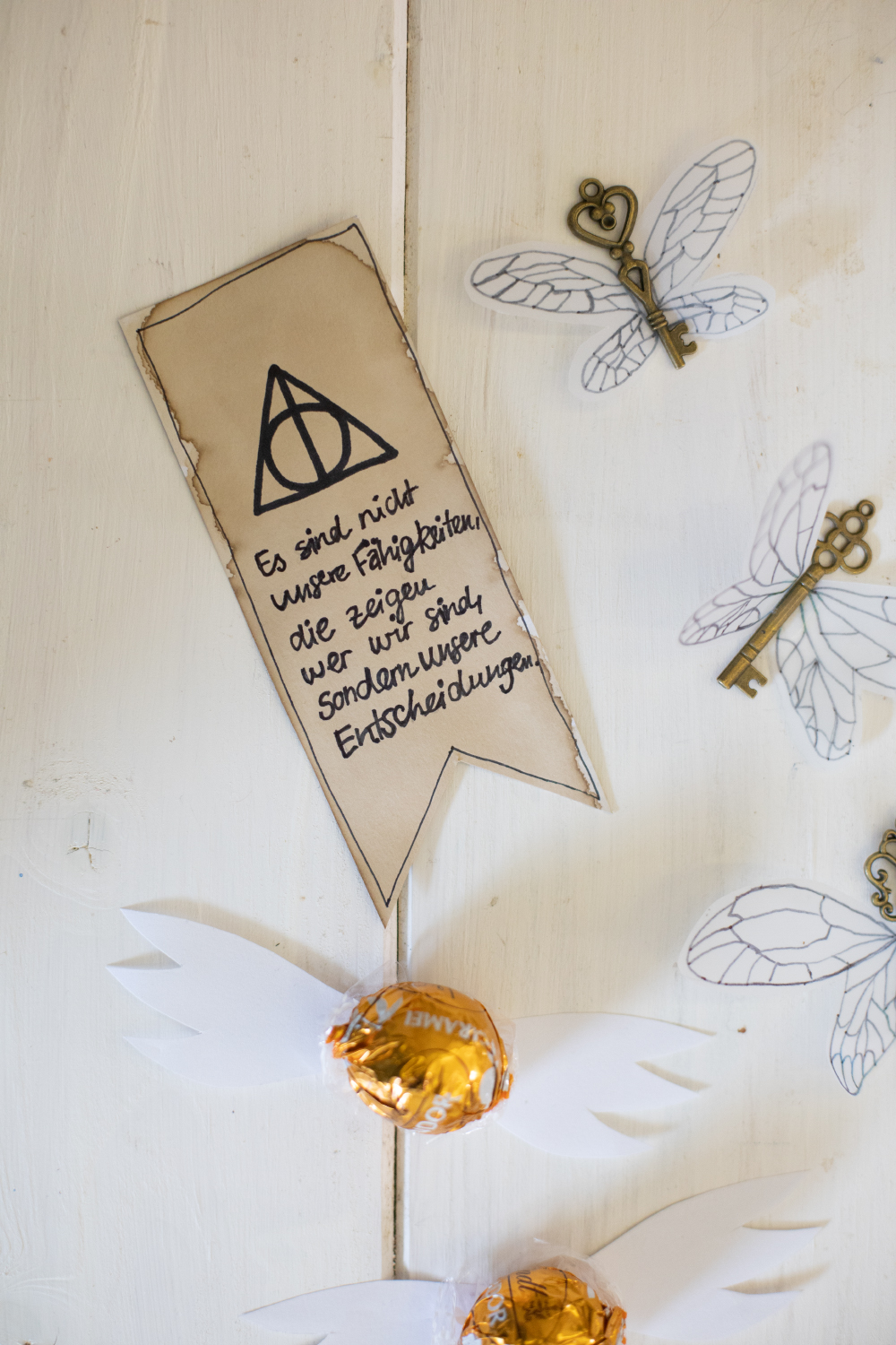 Harry Potter Adventskalender - 24 Ideen für die Füllung - Lesezeichen