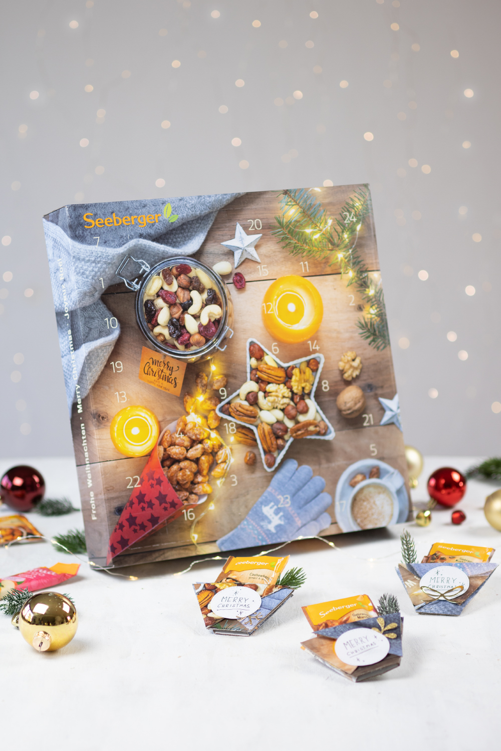 DIY Mini-Geschenkverpackung (mit Seeberger Adventskalender) #14TageWeihnachten