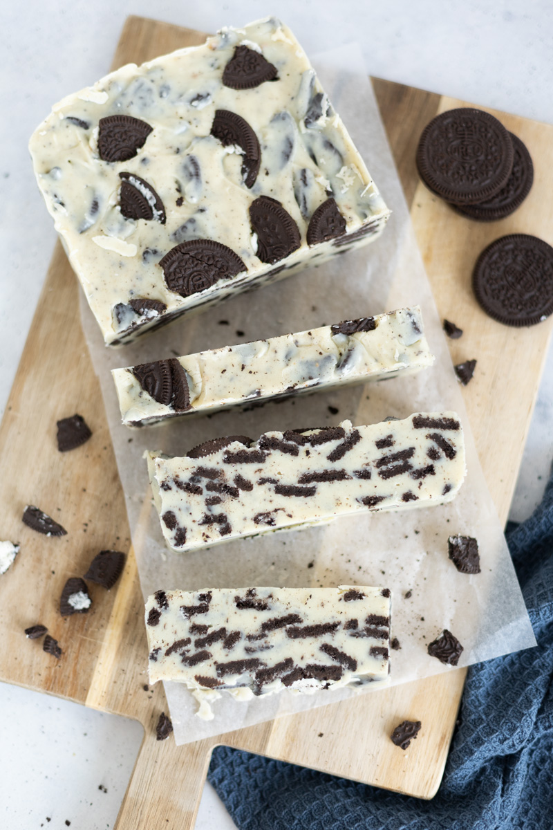 OREO Fudge / Cookies and Cream Fudge: Einfaches Rezept zum Selbermachen