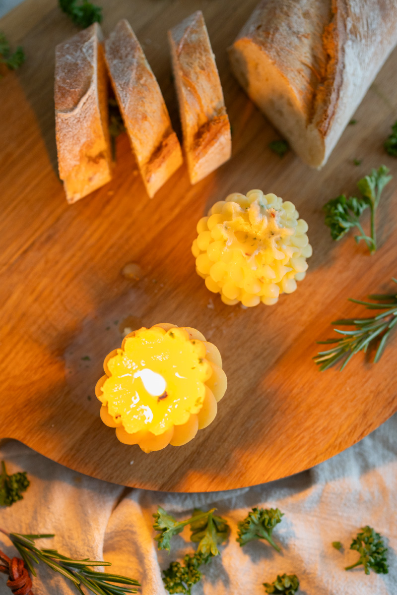 Make butter candle yourself: eye -catcher recipe for your brunch