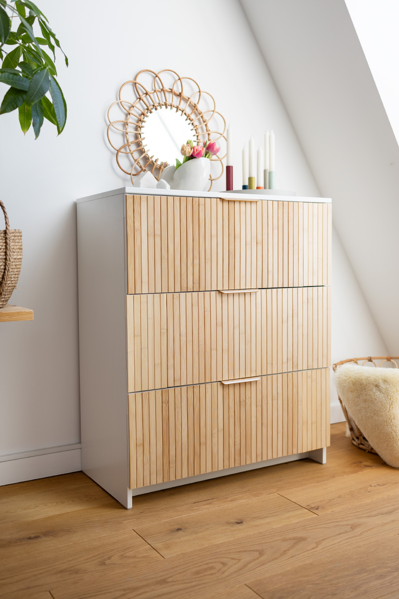 Ikea Hack: redesign Brimne's chest of drawers