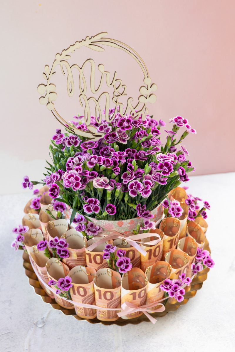 DIY Geldtorte zur Hochzeit basteln – kreative Anleitung für das perfekte Geldgeschenk