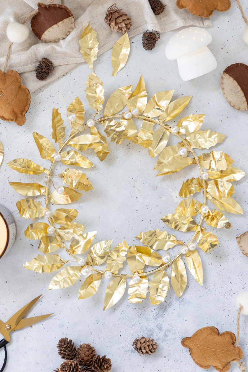 DIY autumn wreath tinker #diyyea!