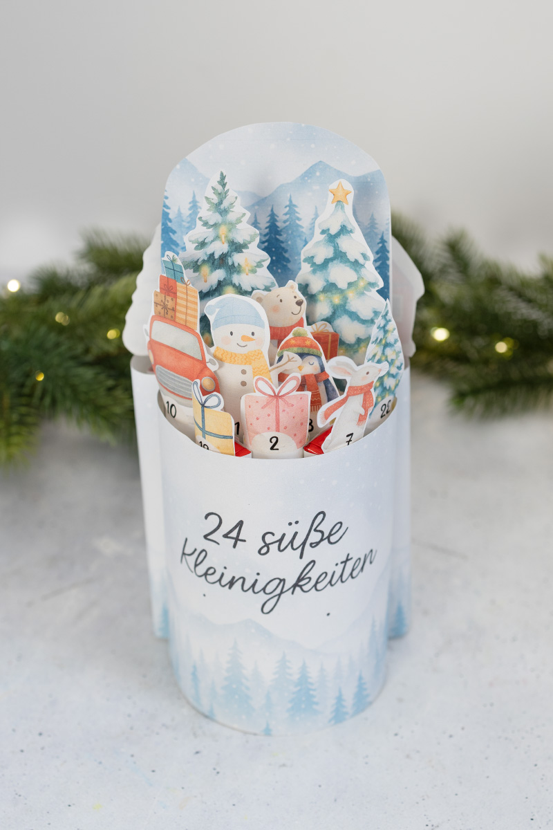 Duplo Mini Adventskalender Winterlandschaft mit 24 Motiven