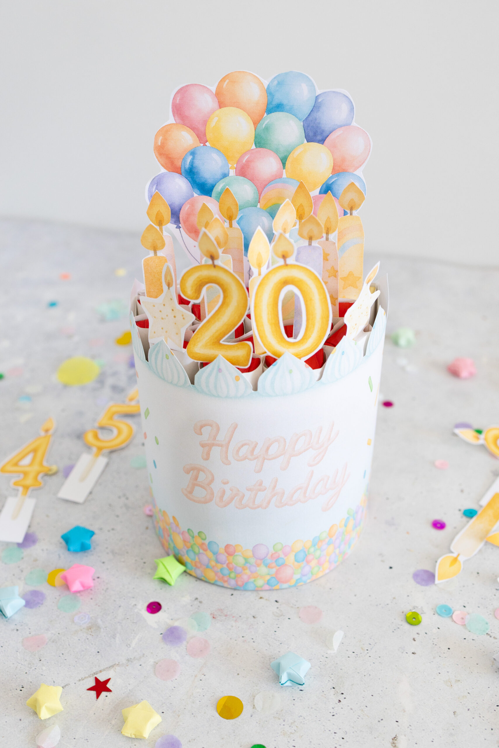 Duplo Banderole für Verpackung für Geburtstage