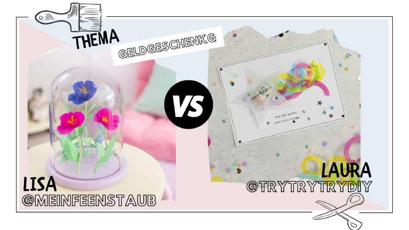 DIY Geldgeschenkkarte #DIYYearChallenge