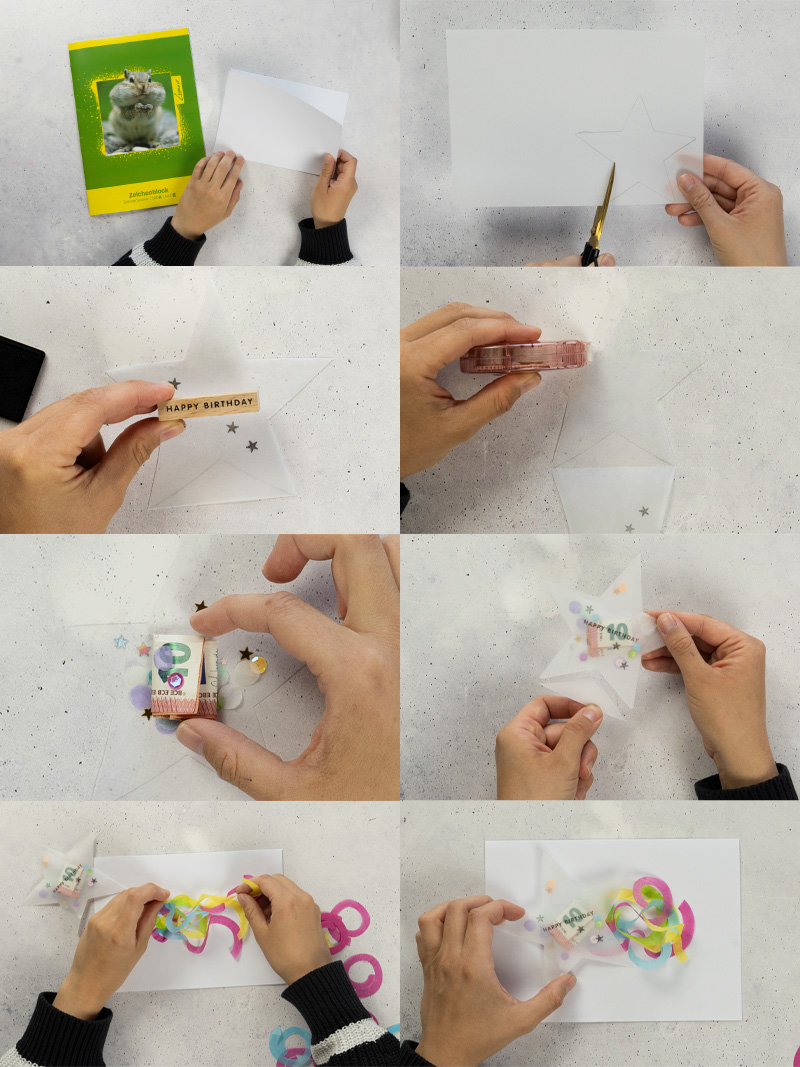 DIY Geldgeschenkkarte #DIYYearChallenge