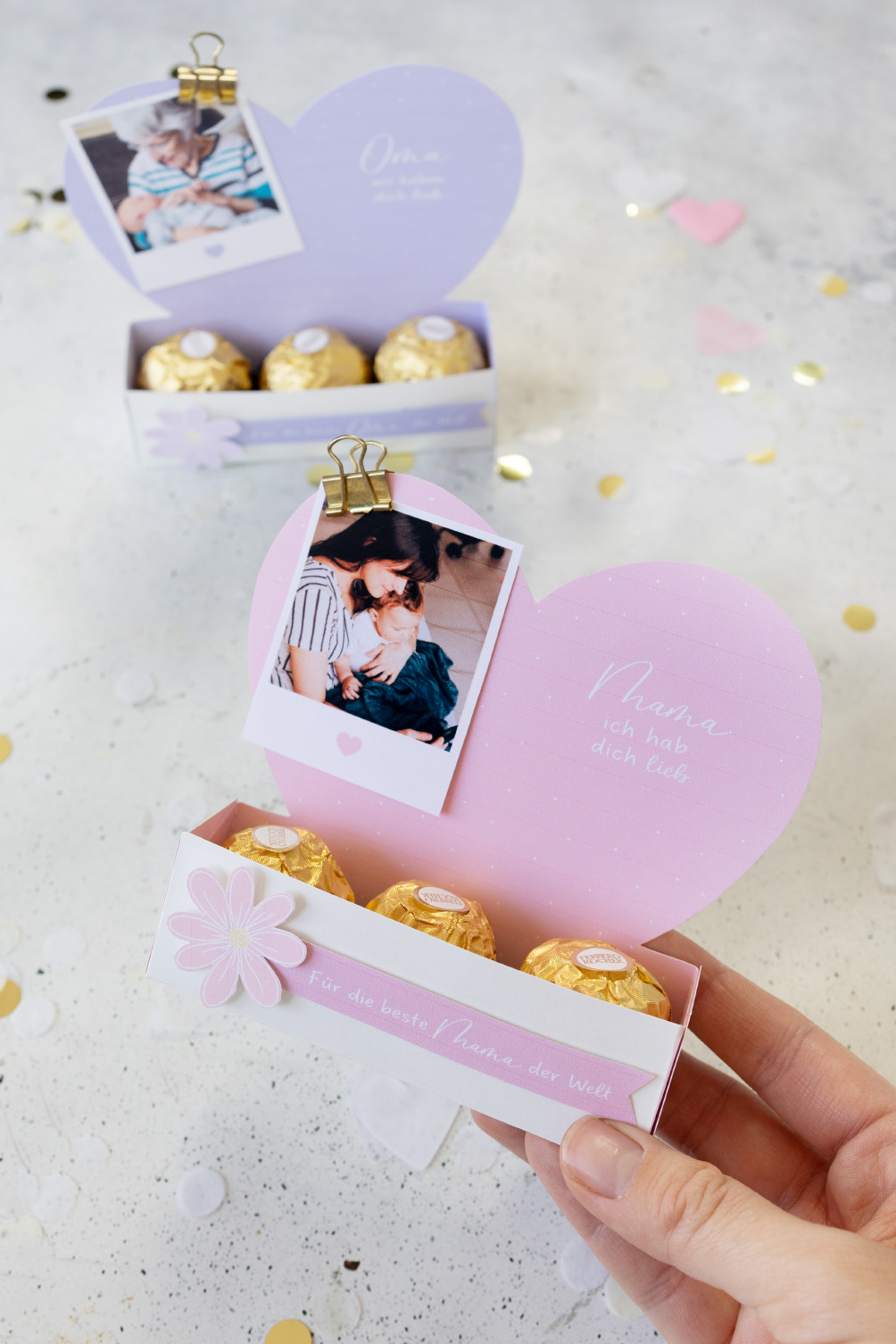 Muttertagsgeschenk mit Ferrero Rocher