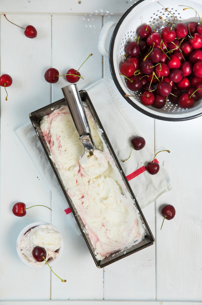 Eissandwich ganz leicht selbermachen - Erdbeer-Marshmallow, Nuss-Nougat und Kirsche-Banane