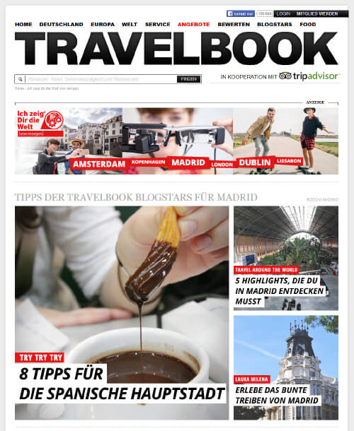 Madrid-Tipps für die Plattform Travelbook Blogstars