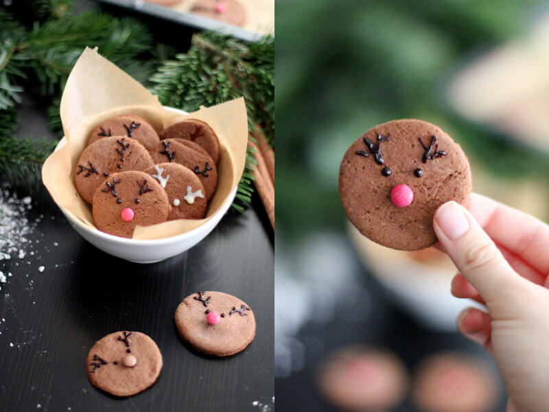 Rudolph The Red Nosed Reindeer Cookies