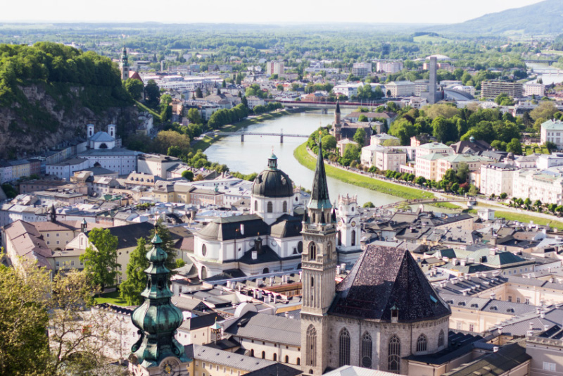 Salzburg Sommer Reiseziel Europa