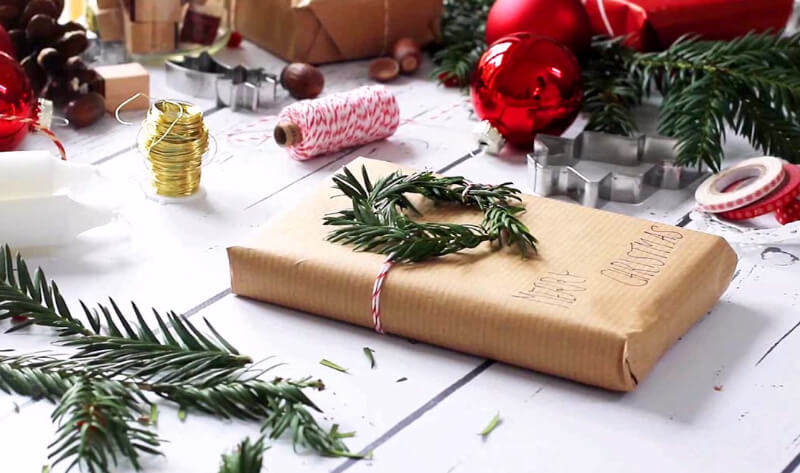 Zehn weihnachtliche Verpackungsideen Blogging under the mistletoe