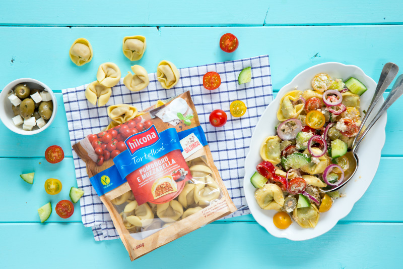 Griechischer Tortellini Salat