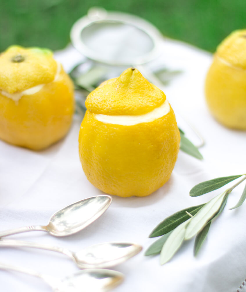 Zitronen Mousse