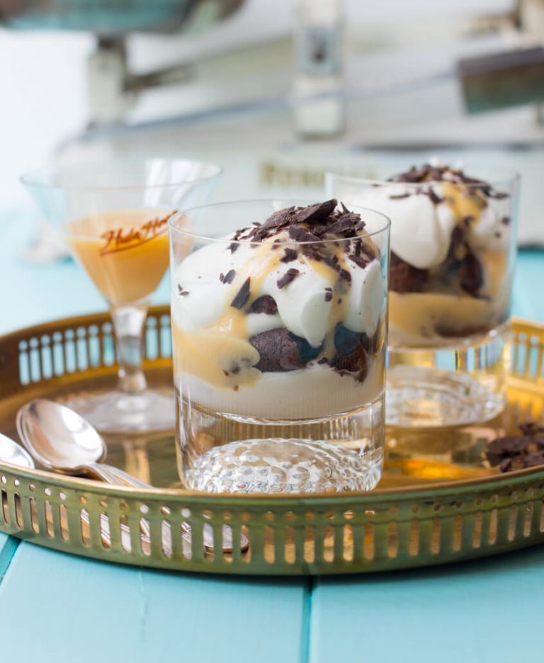 Eierlikör Schicht-Dessert - TRYTRYTRY