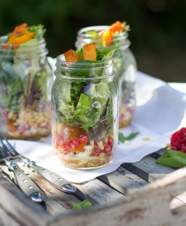Kürbis Salat im Glas! - TRYTRYTRY