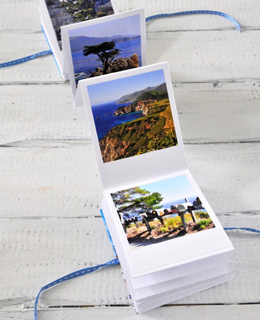 Foto-Leporello Mit Fotos Aus Der Memory Box - TRYTRYTRY