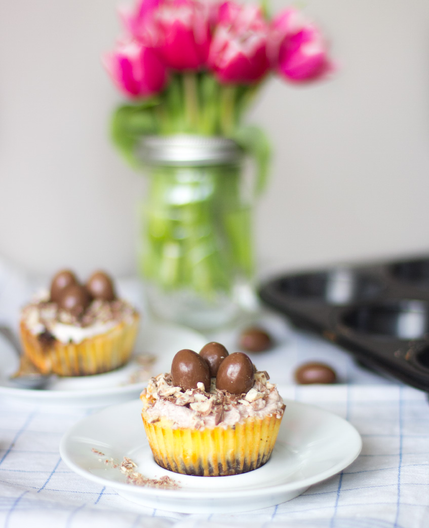 Schoko-Bons Muffins / Cupcakes mit Schoko-Bons