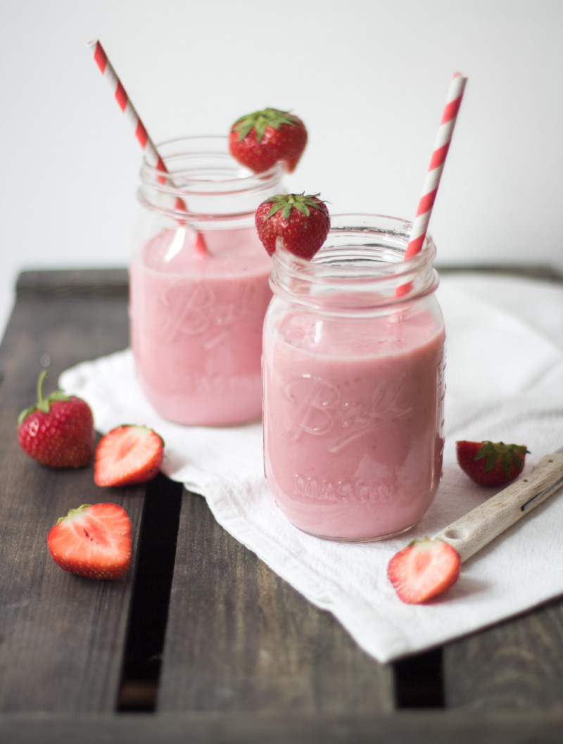 Erdbeer-Lassi - so einfach und so lecker!
