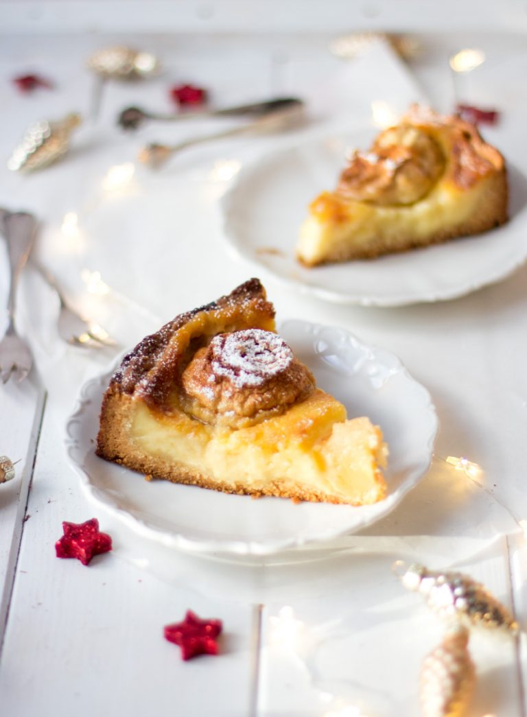 Bratapfelkuchen für Foodie Christmas - TRYTRYTRY