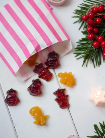 DIY Gummibärchen - kleines Geschenk zu Weihnachten