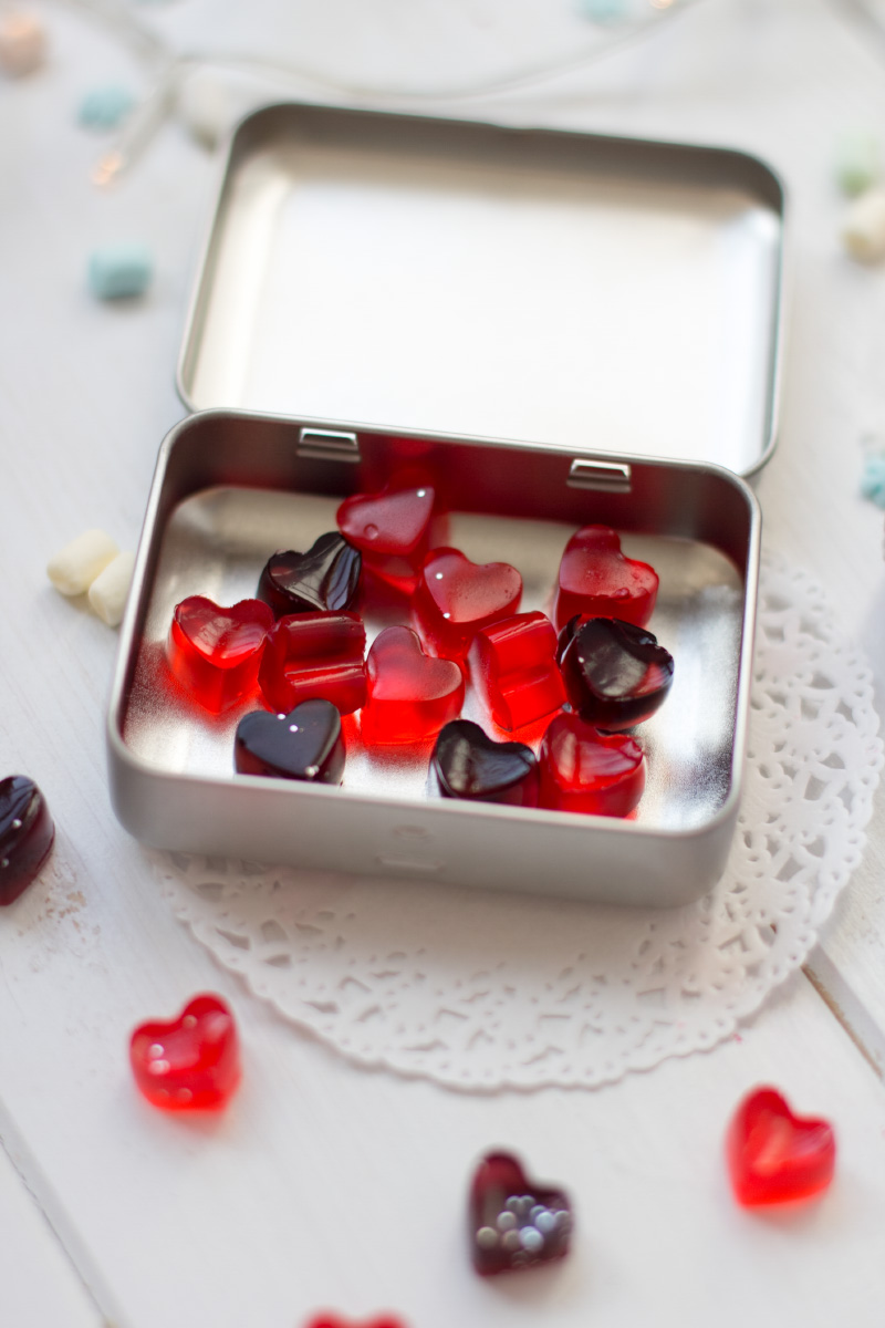 Romantische Geschenke: DIY Dusch Jelly zum Verschenken