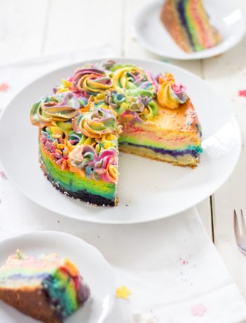 Rainbow Cheesecake