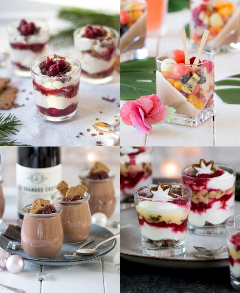 Süßes im Glas 11 Weihnachtliche Desserts fürs Fest / Dessert im Glas