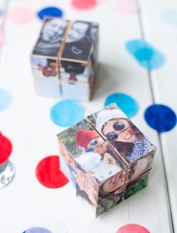 DIY Foto-Würfel - ein persönliches Geschenk für besondere Menschen