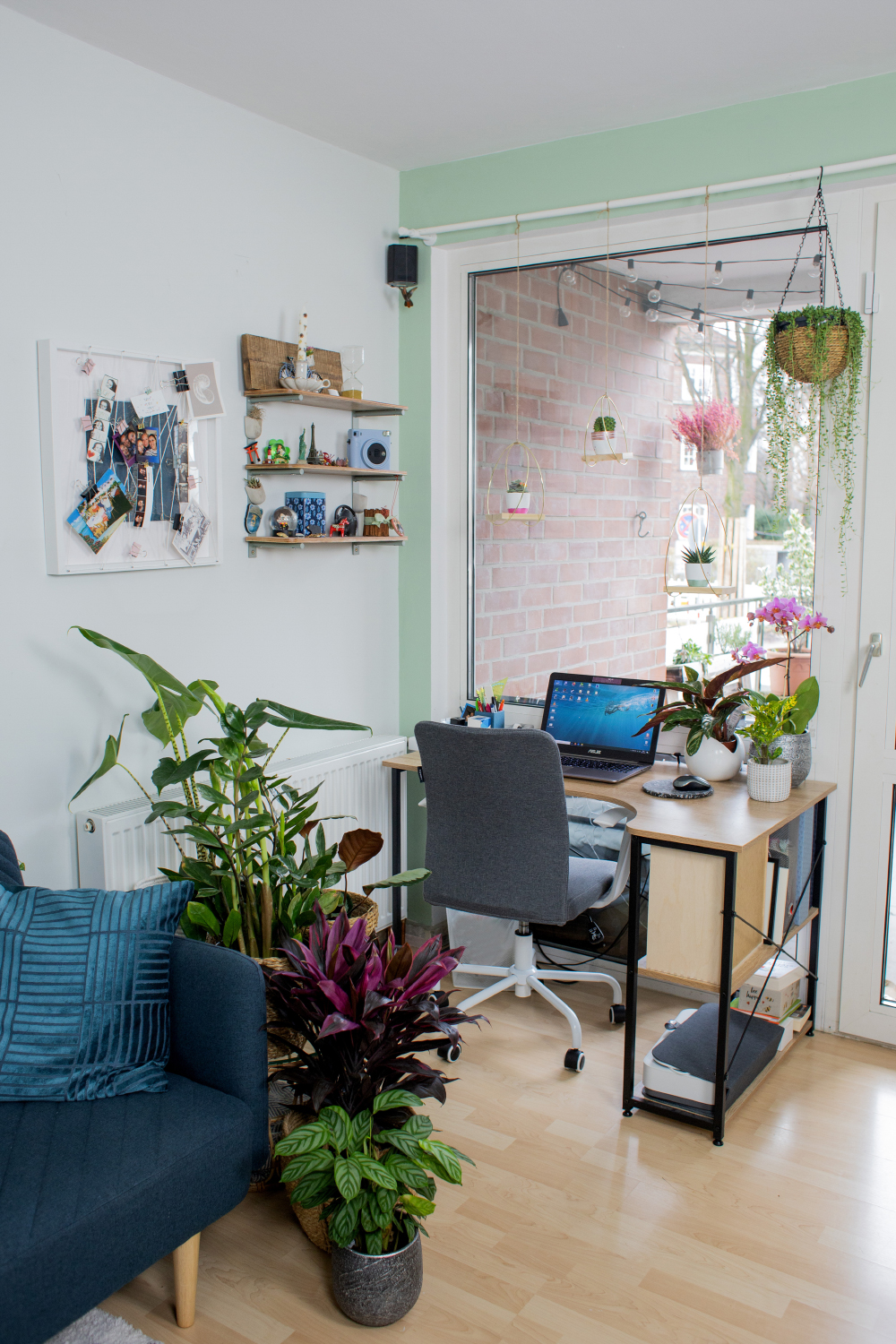 xxl pflanzen makeover wohnzimmer / home office + diy für