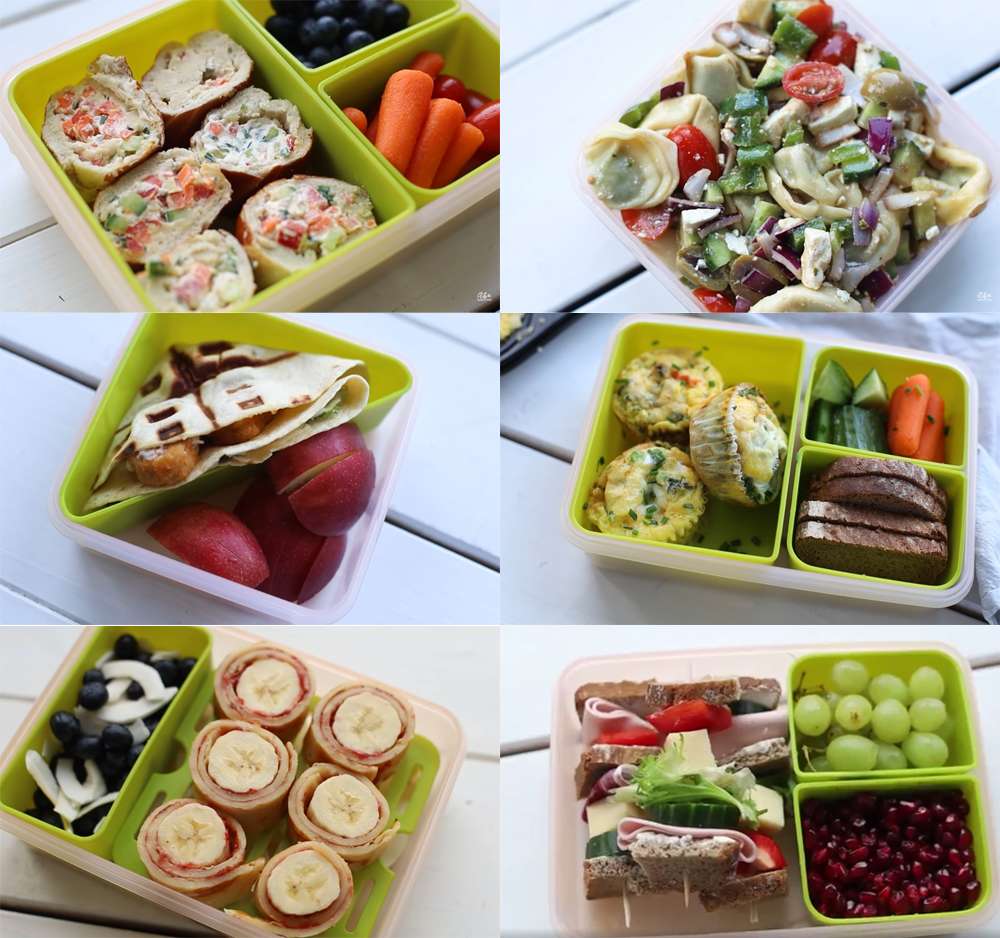 Back to School/ Uni: 6 mega leckere Rezepte für die Brotdose | Lunchbox -Ideen fürs Frühstück/Snacks