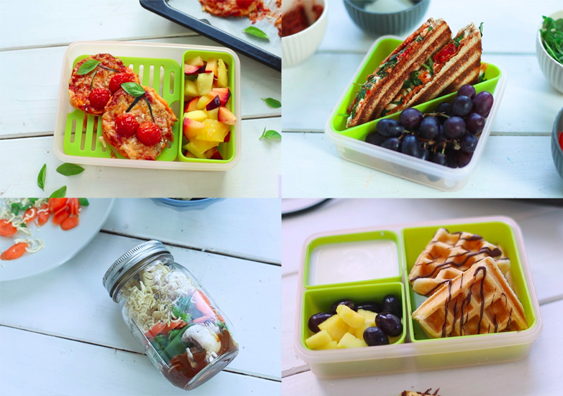 5 mega leckere Ideen für die Brotdose | Lunchbox-Rezept fürs Frühstück/Snacks