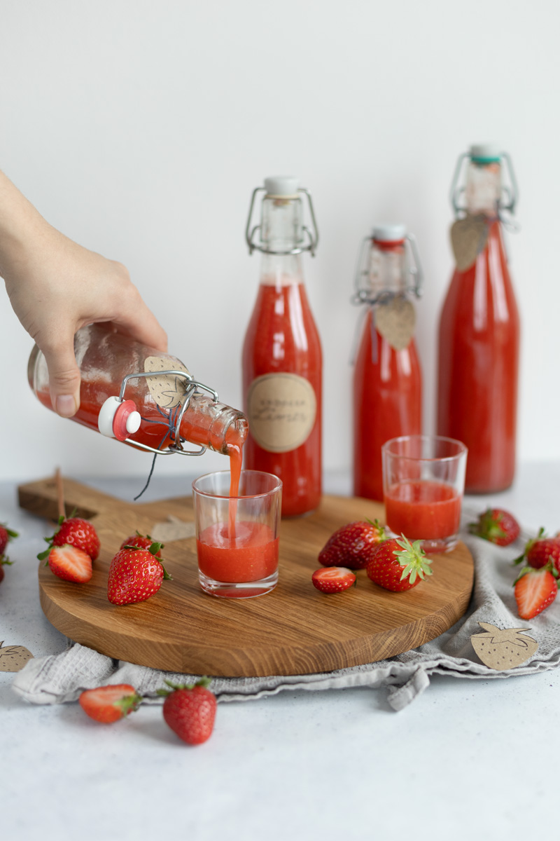 Erdbeer-Limes – schnelles Rezept zum selber machen