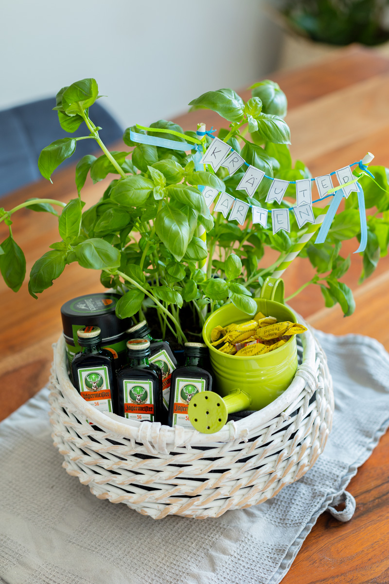 Gifts for Father's Day: Make a mini herb garden gift