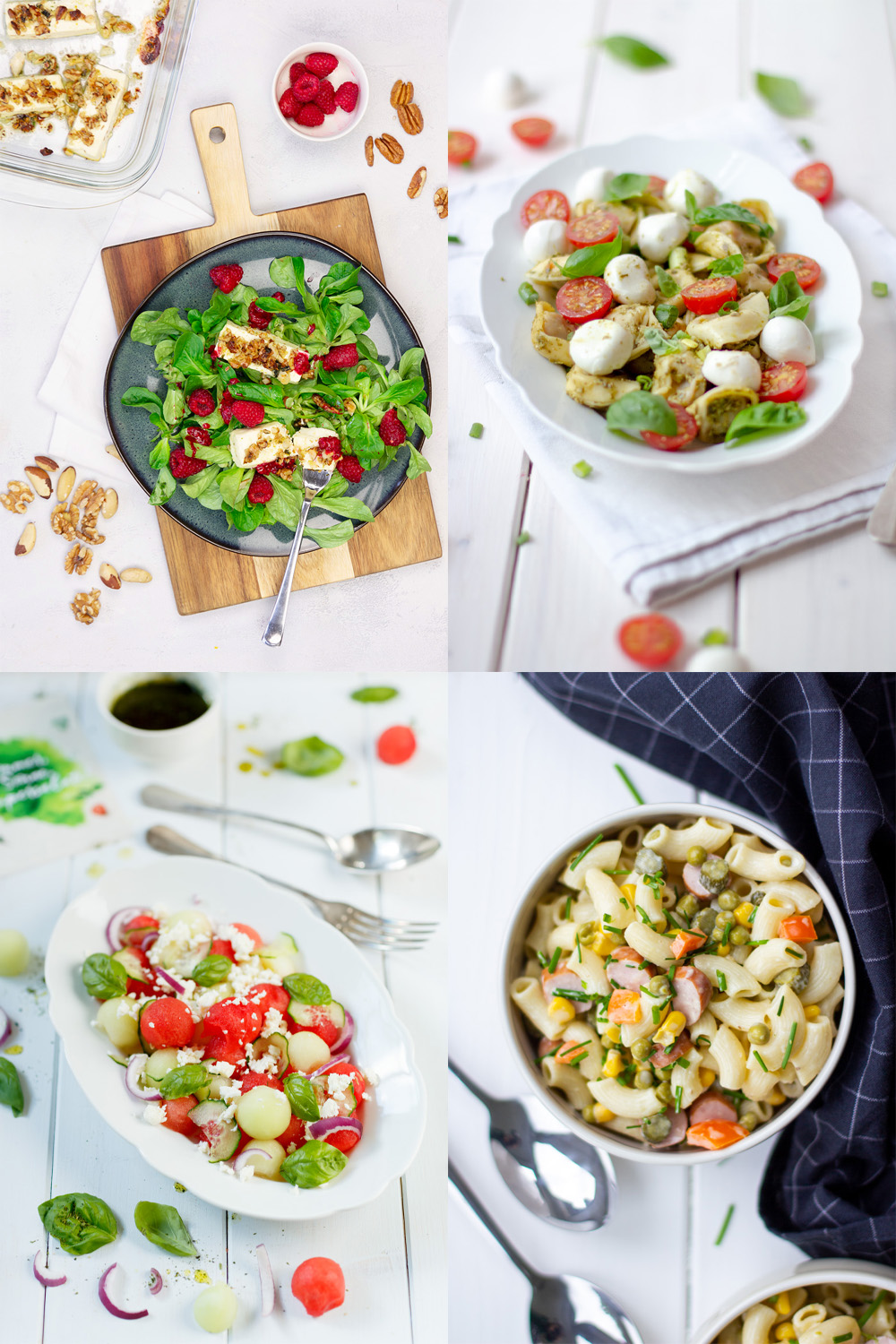 Salate zum Grillen - einfache und schnelle Rezepte