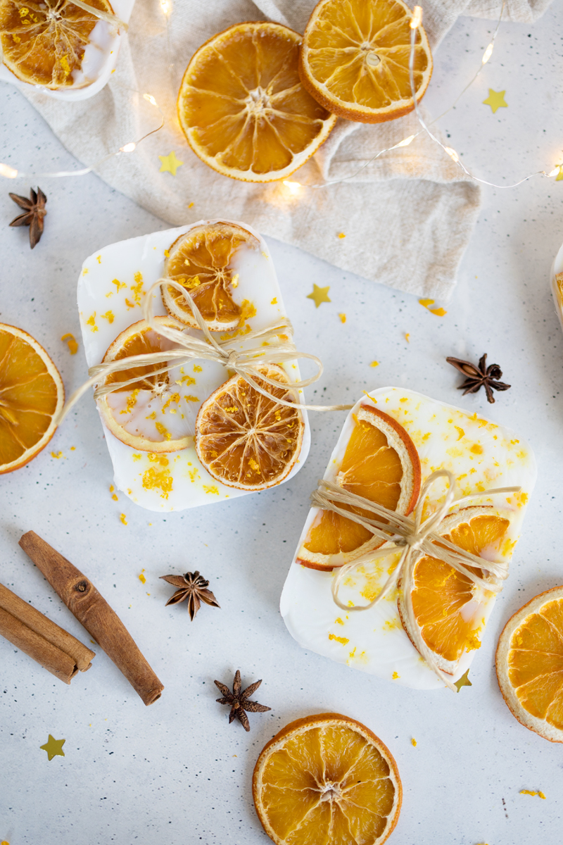 Kleine Aufmerksamkeiten: DIY Orangen Seife