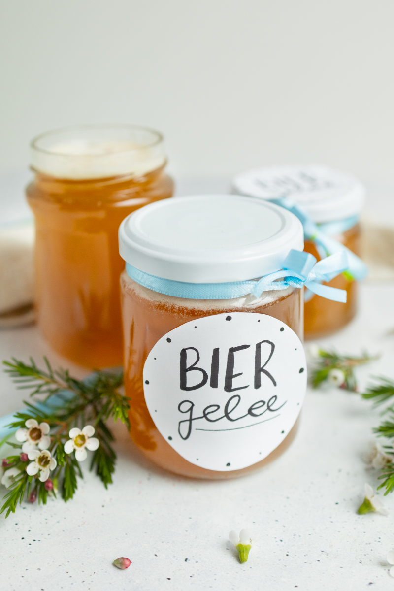 Make beer jelly yourself