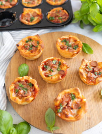 Schnelle Pizza Muffins: Einfaches Rezept für Partys und Kinder