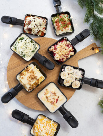 10 Raclette Pfännchen Ideen und Rezepte für Silvester oder Weihnachten