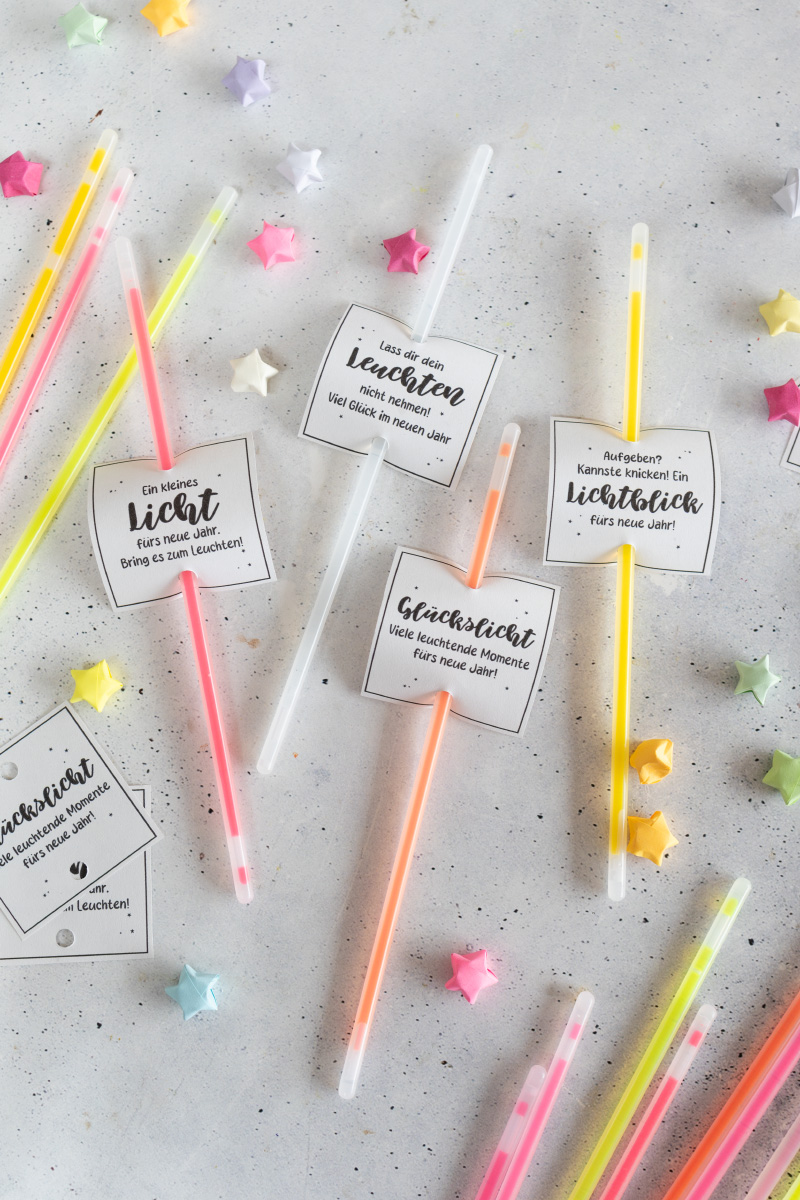 DIY Silvester Anleitungen Und Ideen Basteln TRYTRYTRY