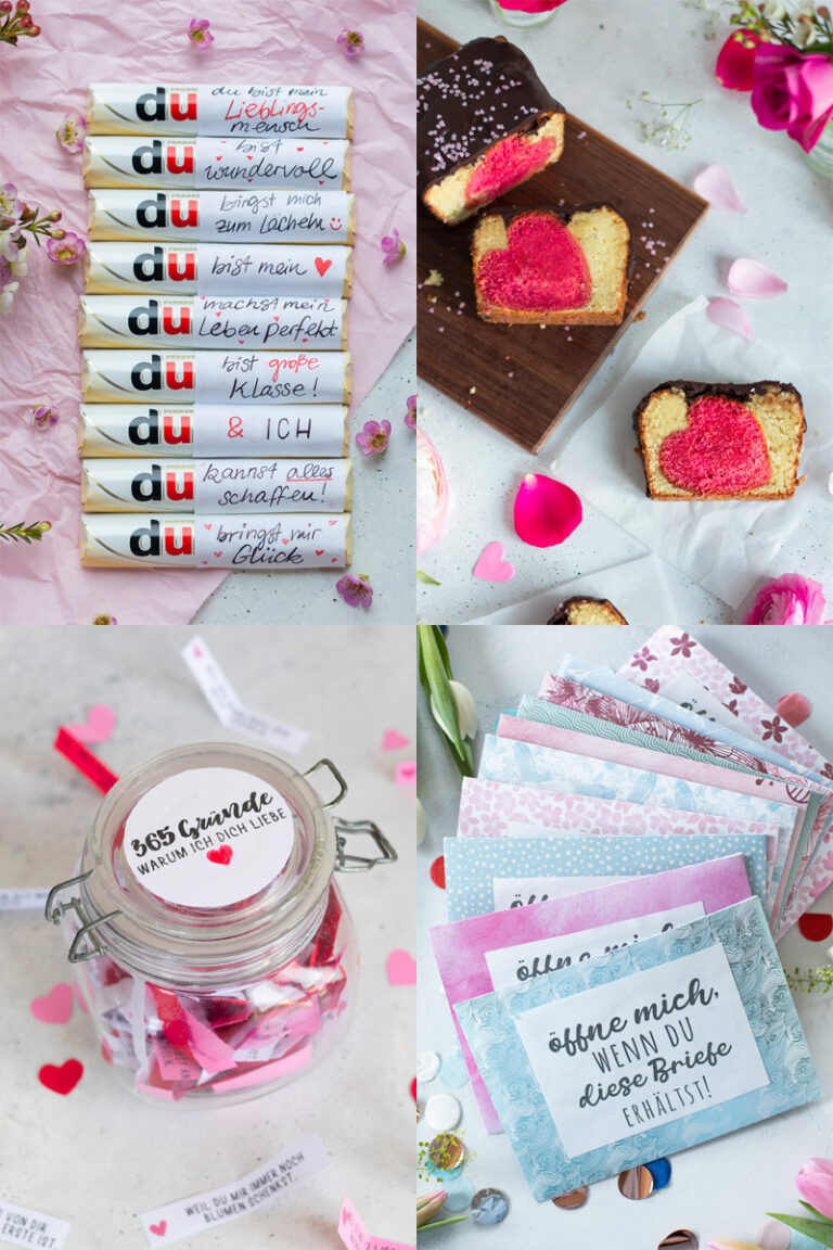 Valentinstags Ideen Geschenke für Verliebte