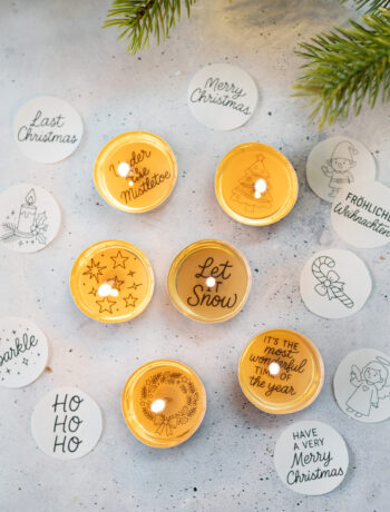 Teelicht-Botschaften