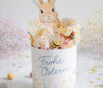 Duplo Banderole für Verpackung für Ostern mit Vorlage zum Ausdrucken