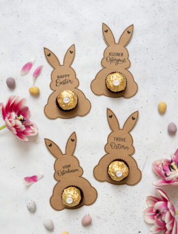 Osterhasen mit Ferrero Rocher als Ostermitbringsel
