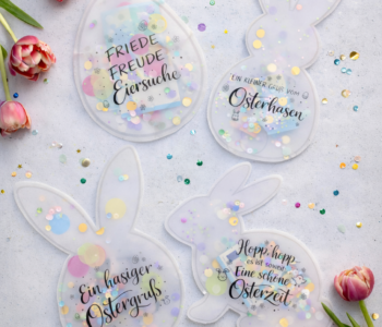 Oster Schüttelkarten für Geld, Gutscheine und Süßigkeiten als Ostergeschenk